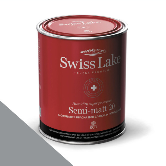  Swiss Lake  Semi-matt 20 0,9 . garrison gray sl-2804 -  1