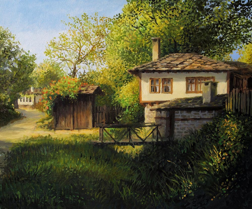Фото Фреска CasaBella Художественный пейзаж 2953-J - 1 Фреска CasaBella Художественный пейзаж 2953-J - фото 1