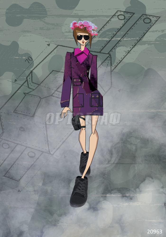 Фото Фреска ОРТО Девушка 20963 Антипова Ксения-Military look 3 (10) - 1 Фреска ОРТО Девушка 20963 Антипова Ксения-Military look 3 (10) - фото 1