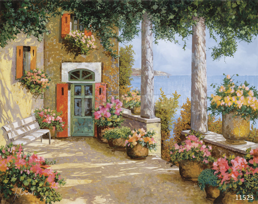 Фото Фреска ОРТО Дома 11523 Guido Borelli-Le colonne sulla terrazza (8) - 1 Фреска ОРТО Дома 11523 Guido Borelli-Le colonne sulla terrazza (8) - фото 1