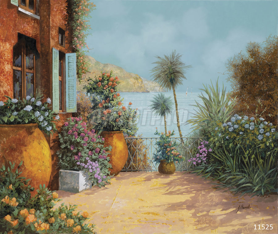 Фото Фреска ОРТО Дома 11525 Guido Borelli-Otri sulla terrazza (11) - 1 Фреска ОРТО Дома 11525 Guido Borelli-Otri sulla terrazza (11) - фото 1