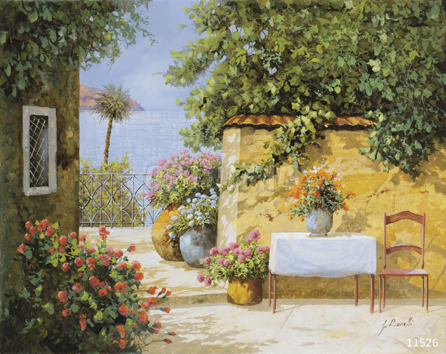 Фото Фреска ОРТО Дома 11526 Guido Borelli Il muretto e il mare (1) - 1 Фреска ОРТО Дома 11526 Guido Borelli Il muretto e il mare (1) - фото 1