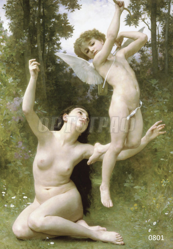 Фото Фреска ОРТО Живопись 0801 W.A. Bouguereau - Love Takes Flight (15) - 1 Фреска ОРТО Живопись 0801 W.A. Bouguereau - Love Takes Flight (15) - фото 1