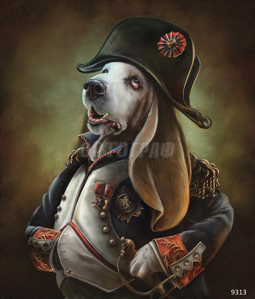 Фото Фреска ОРТО Животные 9313 Christina Hess-Napoleon Boneaparte (6) - 1 Фреска ОРТО Животные 9313 Christina Hess-Napoleon Boneaparte (6) - фото 1