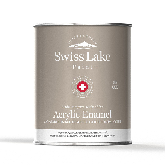  Swiss Lake    Acrylic Enamel 3 . -  1