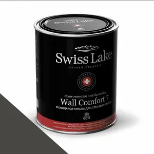 Фото Краски Swiss Lake Wall Comfort 7 0,9 л. graphite sl-0700 - 1 Краски Swiss Lake Wall Comfort 7 0,9 л. graphite sl-0700 - фото 1