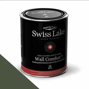 Фото Краски Swiss Lake Wall Comfort 7 0,9 л. pine forest sl-2718 - 1 Краски Swiss Lake Wall Comfort 7 0,9 л. pine forest sl-2718 - фото 1