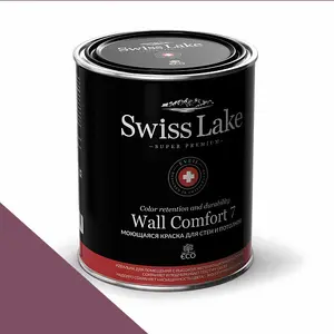 Фото Краски Swiss Lake Wall Comfort 7 0,9 л. purple basil sl-1699 - 1 Краски Swiss Lake Wall Comfort 7 0,9 л. purple basil sl-1699 - фото 1