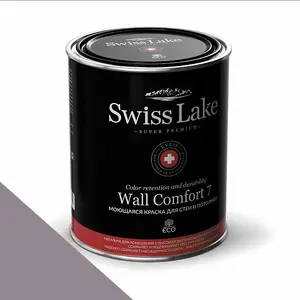Фото Краски Swiss Lake Wall Comfort 7 0,9 л. grey ridge sl-1818 - 1 Краски Swiss Lake Wall Comfort 7 0,9 л. grey ridge sl-1818 - фото 1