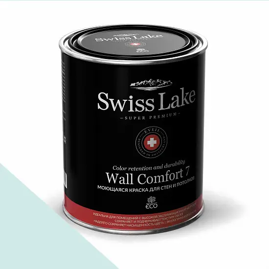 Фото Краски Swiss Lake Wall Comfort 7 0,9 л. pale blue sl-2247 - 1 Краски Swiss Lake Wall Comfort 7 0,9 л. pale blue sl-2247 - фото 1