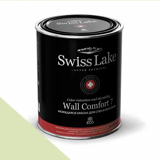 Фото Краски Swiss Lake Wall Comfort 7 0,9 л. gecko sl-2524 - 1 Краски Swiss Lake Wall Comfort 7 0,9 л. gecko sl-2524 - фото 1