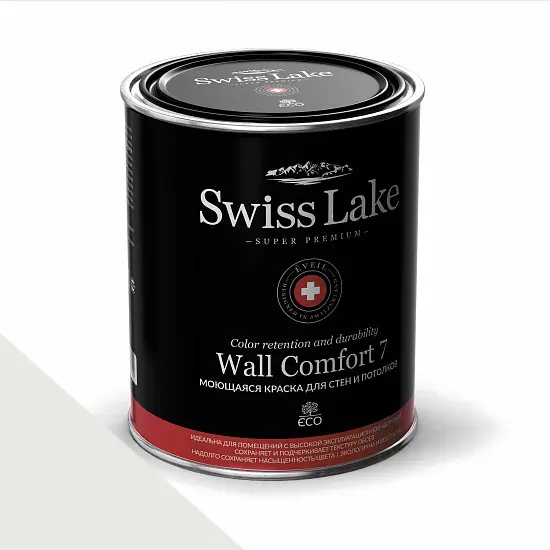 Фото Краски Swiss Lake Wall Comfort 7 0,9 л. perfect white sl-0022 - 1 Краски Swiss Lake Wall Comfort 7 0,9 л. perfect white sl-0022 - фото 1