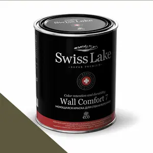 Фото Краски Swiss Lake Wall Comfort 7 9 л. forest moss sl-2569 - 1 Краски Swiss Lake Wall Comfort 7 9 л. forest moss sl-2569 - фото 1