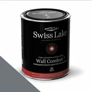 Фото Краски Swiss Lake Wall Comfort 7 9 л. caviar black sl-2965 - 1 Краски Swiss Lake Wall Comfort 7 9 л. caviar black sl-2965 - фото 1