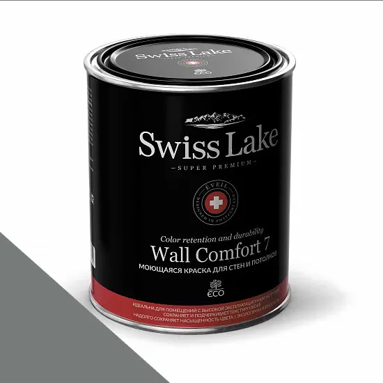 Фото Краски Swiss Lake Wall Comfort 7 9 л. night owl sl-2888 - 1 Краски Swiss Lake Wall Comfort 7 9 л. night owl sl-2888 - фото 1