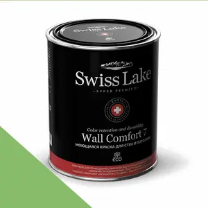 Фото Краски Swiss Lake Wall Comfort 7 9 л. lucky green sl-2496 - 1 Краски Swiss Lake Wall Comfort 7 9 л. lucky green sl-2496 - фото 1