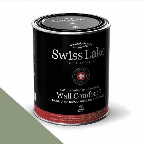 Фото Краски Swiss Lake Wall Comfort 7 9 л. hulky green sl-2694 - 1 Краски Swiss Lake Wall Comfort 7 9 л. hulky green sl-2694 - фото 1