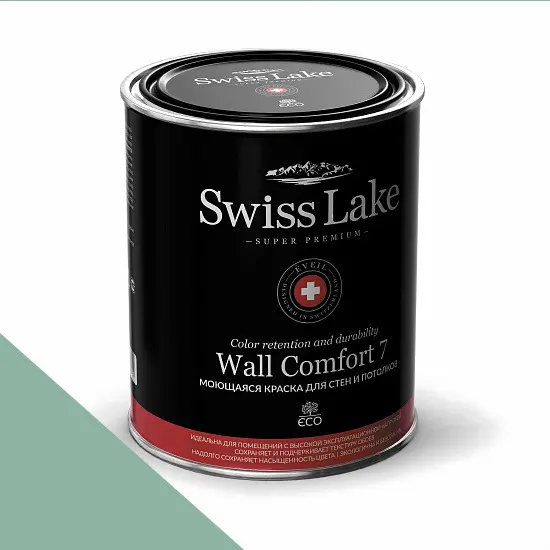 Фото Краски Swiss Lake Wall Comfort 7 9 л. hedge green sl-2664 - 1 Краски Swiss Lake Wall Comfort 7 9 л. hedge green sl-2664 - фото 1