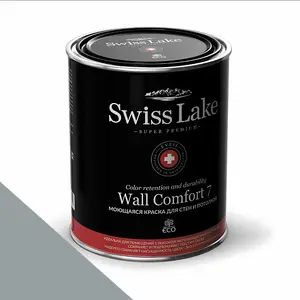 Фото Краски Swiss Lake Wall Comfort 7 9 л. blue dolphin sl-2805 - 1 Краски Swiss Lake Wall Comfort 7 9 л. blue dolphin sl-2805 - фото 1