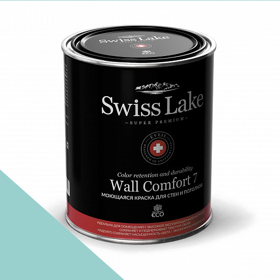  Swiss Lake  Wall Comfort 7  9 . green satin sl-2350