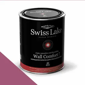 Фото Краски Swiss Lake Wall Comfort 7 9 л. plum crazy sl-1690 - 1 Краски Swiss Lake Wall Comfort 7 9 л. plum crazy sl-1690 - фото 1