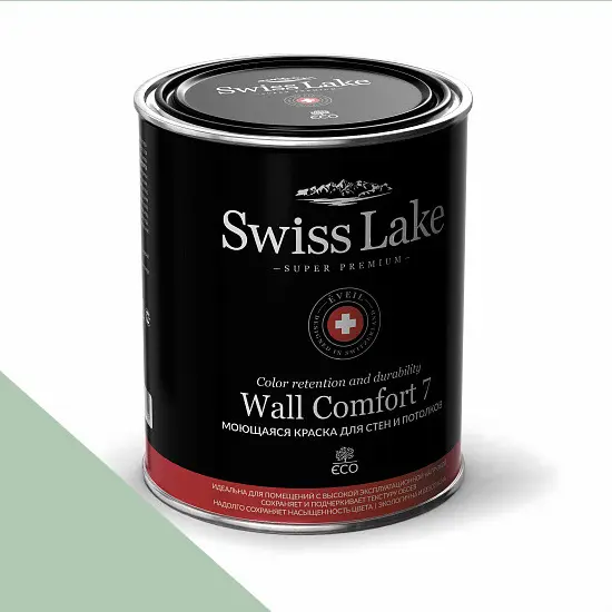 Фото Краски Swiss Lake Wall Comfort 7 9 л. cool peridot sl-2683 - 1 Краски Swiss Lake Wall Comfort 7 9 л. cool peridot sl-2683 - фото 1