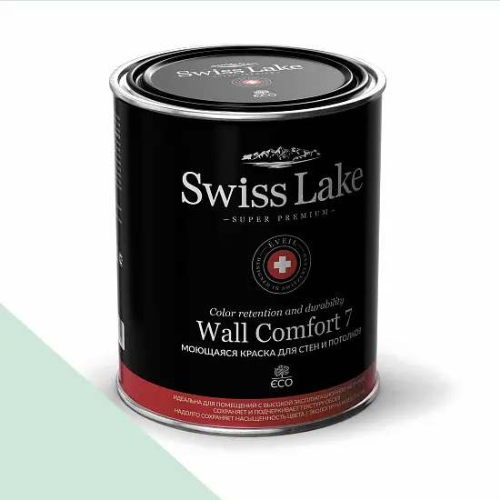 Фото Краски Swiss Lake Wall Comfort 7 9 л. winter green sl-2325 - 1 Краски Swiss Lake Wall Comfort 7 9 л. winter green sl-2325 - фото 1