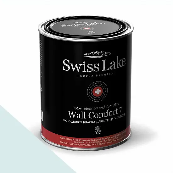 Фото Краски Swiss Lake Wall Comfort 7 9 л. hydrangea blue sl-2245 - 1 Краски Swiss Lake Wall Comfort 7 9 л. hydrangea blue sl-2245 - фото 1