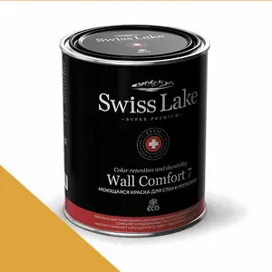 Фото Краски Swiss Lake Wall Comfort 7 9 л. dark yellow sl-1078 - 1 Краски Swiss Lake Wall Comfort 7 9 л. dark yellow sl-1078 - фото 1