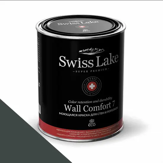 Фото Краски Swiss Lake Пробник Wall Comfort 7 0,4 л. crow wing sl-2650 - 1 Краски Swiss Lake Пробник Wall Comfort 7 0,4 л. crow wing sl-2650 - фото 1