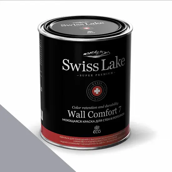 Фото Краски Swiss Lake Пробник Wall Comfort 7 0,4 л. steel grey sl-2974 - 1 Краски Swiss Lake Пробник Wall Comfort 7 0,4 л. steel grey sl-2974 - фото 1
