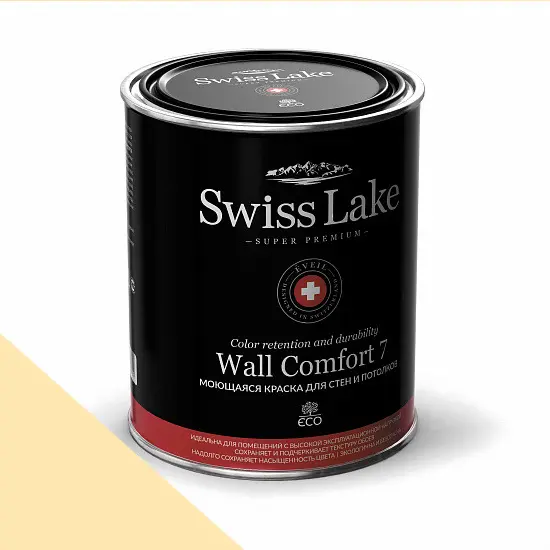 Фото Краски Swiss Lake Пробник Wall Comfort 7 0,4 л. pastel yellow sl-1120 - 1 Краски Swiss Lake Пробник Wall Comfort 7 0,4 л. pastel yellow sl-1120 - фото 1