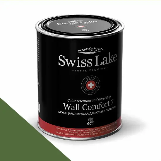 Фото Краски Swiss Lake Wall Comfort 7 2,7 л. antique green sl-2709 - 1 Краски Swiss Lake Wall Comfort 7 2,7 л. antique green sl-2709 - фото 1
