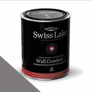Фото Краски Swiss Lake Wall Comfort 7 2,7 л. black iron sl-3015 - 1 Краски Swiss Lake Wall Comfort 7 2,7 л. black iron sl-3015 - фото 1
