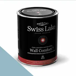Фото Краски Swiss Lake Wall Comfort 7 2,7 л. crystal lake sl-2212 - 1 Краски Swiss Lake Wall Comfort 7 2,7 л. crystal lake sl-2212 - фото 1