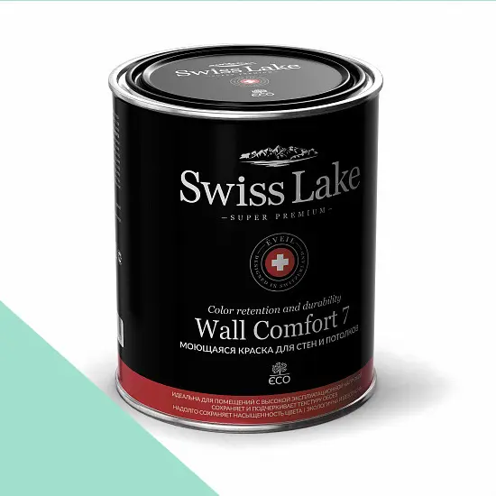 Фото Краски Swiss Lake Wall Comfort 7 2,7 л. fairy emerald sl-2337 - 1 Краски Swiss Lake Wall Comfort 7 2,7 л. fairy emerald sl-2337 - фото 1