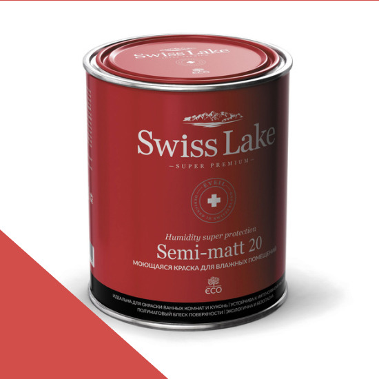  Swiss Lake  Semi-matt 20 0,9 . rouge lips sl-1434