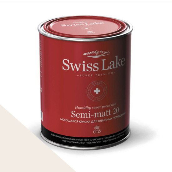  Swiss Lake  Semi-matt 20 0,9 . shell white sl-0355