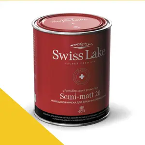 Фото Краски Swiss Lake Semi-matt 20 0,9 л. hot yellow sl-0978 - 1 Краски Swiss Lake Semi-matt 20 0,9 л. hot yellow sl-0978 - фото 1
