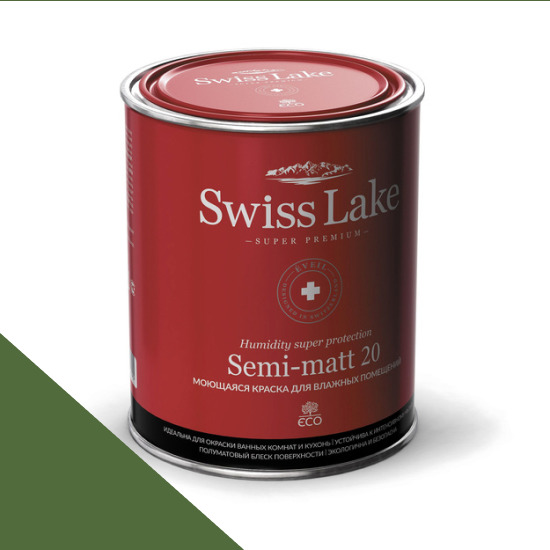  Swiss Lake  Semi-matt 20 9 . antique green sl-2709
