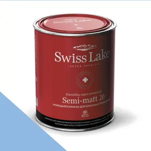 Фото Краски Swiss Lake Semi-matt 20 9 л. blue marguerite sl-2033 - 1 Краски Swiss Lake Semi-matt 20 9 л. blue marguerite sl-2033 - фото 1