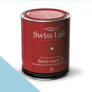 Фото Краски Swiss Lake Semi-matt 20 9 л. bashful blue sl-2113 - 1 Краски Swiss Lake Semi-matt 20 9 л. bashful blue sl-2113 - фото 1