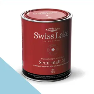 Фото Краски Swiss Lake Semi-matt 20 2,7 л. cerulean sl-2112 - 1 Краски Swiss Lake Semi-matt 20 2,7 л. cerulean sl-2112 - фото 1