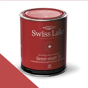 Фото Краски Swiss Lake Semi-matt 20 2,7 л. carmine sl-1438 - 1 Краски Swiss Lake Semi-matt 20 2,7 л. carmine sl-1438 - фото 1