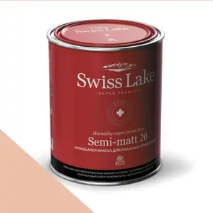 Фото Краски Swiss Lake Semi-matt 20 2,7 л. spectral peach sl-1160 - 1 Краски Swiss Lake Semi-matt 20 2,7 л. spectral peach sl-1160 - фото 1