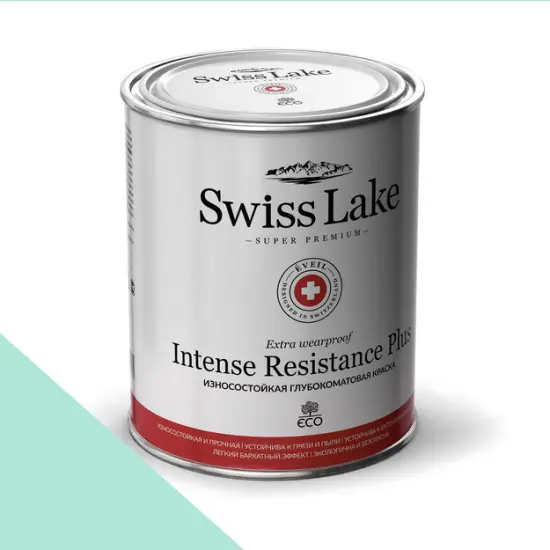 Фото Краски Swiss Lake Intense Resistance Plus Extra Wearproof 2,7 л. sassy mint sl-2348 - 1 Краски Swiss Lake Intense Resistance Plus Extra Wearproof 2,7 л. sassy mint sl-2348 - фото 1