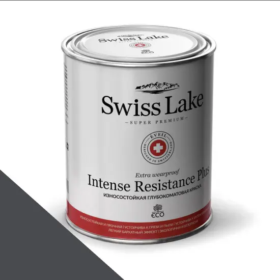 Фото Краски Swiss Lake Intense Resistance Plus Extra Wearproof 9 л. cosmic black sl-2991 - 1 Краски Swiss Lake Intense Resistance Plus Extra Wearproof 9 л. cosmic black sl-2991 - фото 1