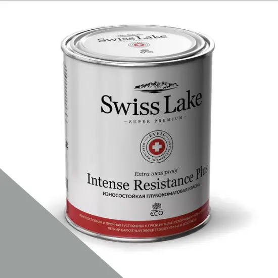 Фото Краски Swiss Lake Intense Resistance Plus Extra Wearproof 9 л. illusive grey sl-2886 - 1 Краски Swiss Lake Intense Resistance Plus Extra Wearproof 9 л. illusive grey sl-2886 - фото 1