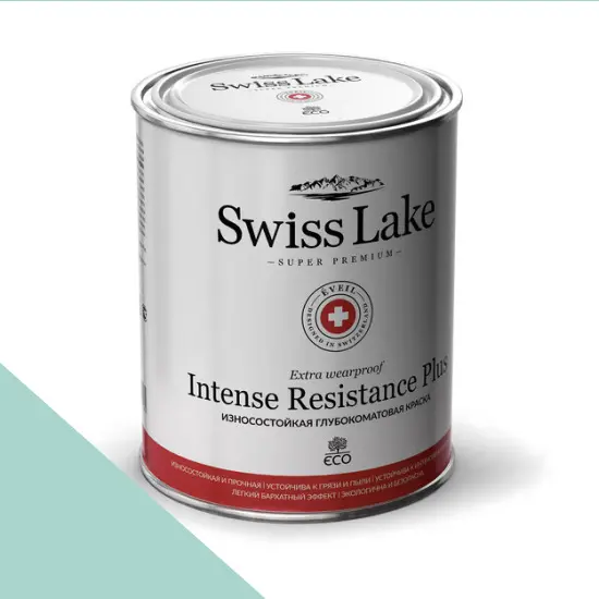 Фото Краски Swiss Lake Intense Resistance Plus Extra Wearproof 9 л. glistening aqua sl-2392 - 1 Краски Swiss Lake Intense Resistance Plus Extra Wearproof 9 л. glistening aqua sl-2392 - фото 1