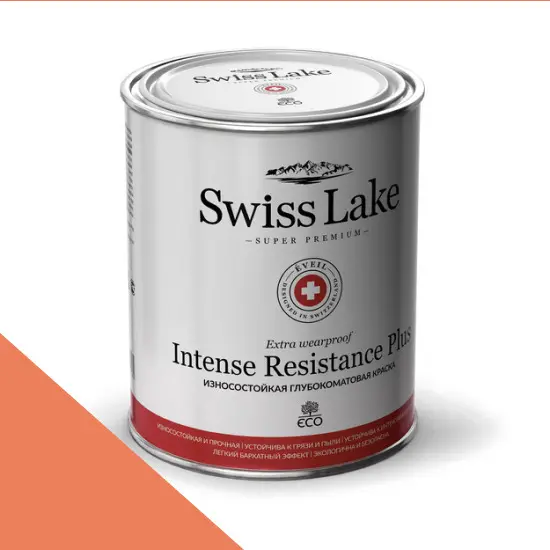 Фото Краски Swiss Lake Intense Resistance Plus Extra Wearproof 9 л. carrot juice sl-1491 - 1 Краски Swiss Lake Intense Resistance Plus Extra Wearproof 9 л. carrot juice sl-1491 - фото 1